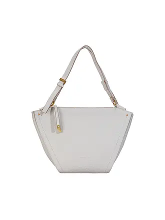GIANNI CHIARINI | Ledertasche - Henkeltasche BLOOM | weiss